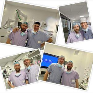 תמונות עם המורים שלי במרכז אירופי לטיפול באנדומטריוזיס (בורדו, צרפת)